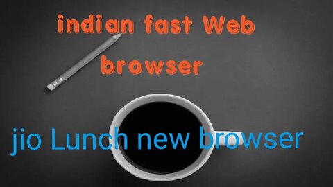 indian Web browser #jiobroser#jiopage|india fast lunch web browser|techstylishjyoti#jio#india