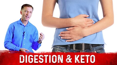 Resolve Digestive / Stomach Problems On Keto Diet – Dr.Berg