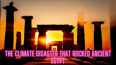The catastrophic event that changed ancient egypt's history forever