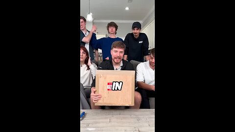 Mr Beast unboxing 200M Play button