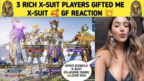 Random 3 Girl's with X-Suit In My Lobby And Trolled 50RP MAX & MYTHIC OUTFITS #2 #bgmi #pubgmobile
