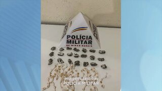 Timóteo: polícia localiza buchas de maconha e pedras de crack