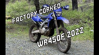 Factory Corked WR450F 2022