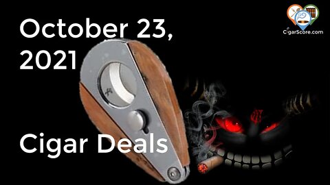 A 10,000 Y/O MAMMOTH TUSK!? Cigar Deals for 10/23/21