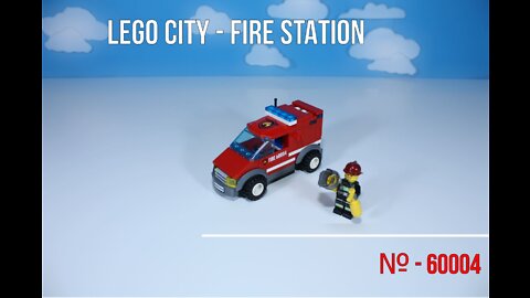 Lego city - 60004 - Fire station - Fire van (1 of 5)