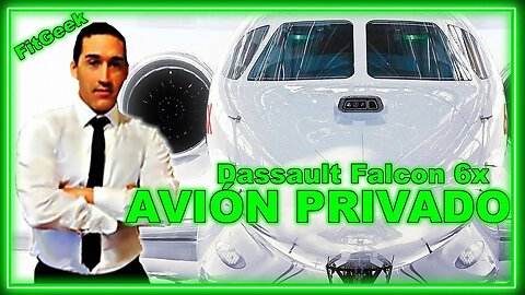 Jet Privado Dassault Falcon 6X el "menor" de la familia Dassault