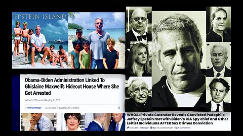 Obama Biden Ghislaine Maxwell FBI CIA Spy Chief Noam Chomsky Jeffrey Epstein Pedo Island Connection