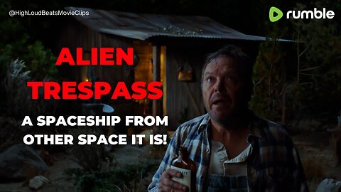 Spaceship Crash Scene | Alien Trespass (2009)