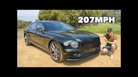 2023 Bentley Flying Spur Speed Review! FASTER THAN A LAMBORGHINI 🤯🤯😳😱