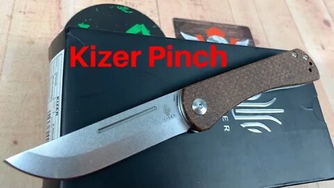 Kizer Pinch non locking knife / Includes Disassembly