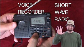 Retekess V115 Shortwave Radio - AM FM - SD CARD RECORDING