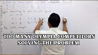 TOO MANY OLYMPIA COMPETITORS - SOLVING THE PROBLEM