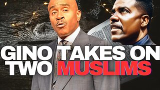 Pastor Gino Jennings debate TWO MUSLIMS that BELIEVE teachings that GO AGAINST Allah's word!