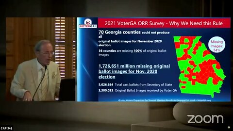 1.7 million ballot images in Georgia were missing from the 2020 election!