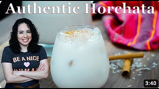 Traditional Mexican HORCHATA Recipe-mirror