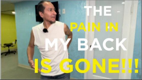 Neck and Back Pain for many years is Gone!😱💪🔥