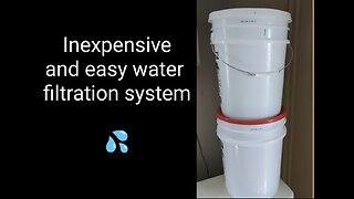 Water filtration made easy!