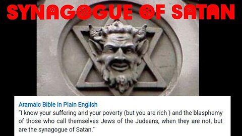 A DEEP-DIVE LOOK INSIDE THE SYNAGOGUE OF SATAN AND WORLDWIDE COMMUNIST TAKE-OVER