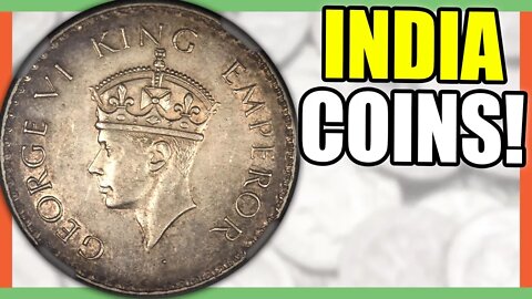 10 INDIA COINS WORTH MONEY - VALUABLE WORLD COINS!