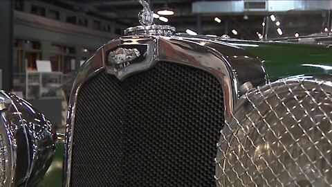 Le Mans racer on display at Forney Museum of Transportation