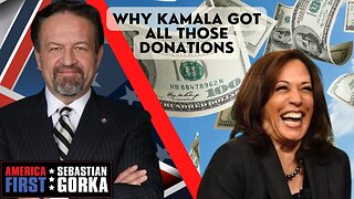 Why Kamala got all those donations. Matt Boyle with Sebastian Gorka on AMERICA First