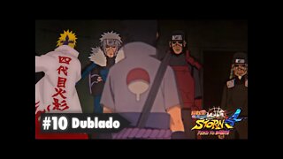 Naruto Ultimate Ninja Storm 4 - Sasuke e Orochimaru Revivem os 4 Hokages | História Dublado #10