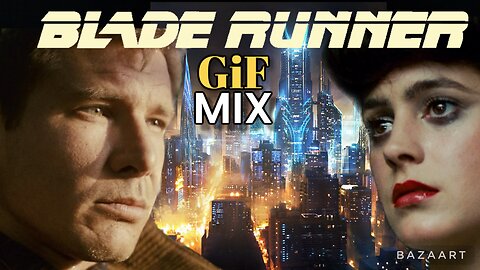 BLADE RUNNER GiF MIX #bladerunner #harrisonford #80s