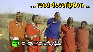 Maasai people, from sand to snow … KENYAN_TRIBE_to_MOSCOW (2nd part video)