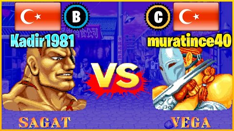Street Fighter II': Champion Edition (Kadir1981 Vs. muratince40) [Turkey Vs. Turkey]