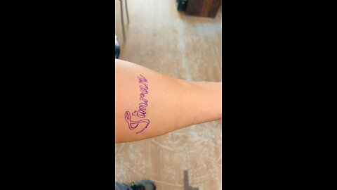 Gift for wife name tatto ❤️💕#Simran💞