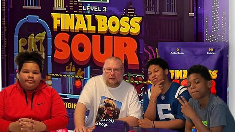 Final Boss Sour Level 3 Cranberry Challenge & Review #finalboss #finalbosssour