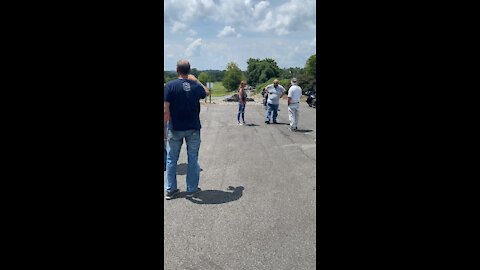 Pastor on Harley Ride