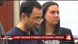 Former sports doctor Larry Nassar stabbed 10 times at Florida federal prison