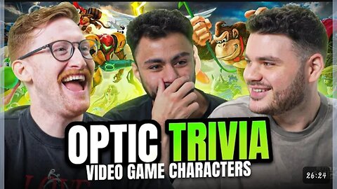 DOES OPTIC KNOW CLASSIC VIDEO GAME CHARACTERS / OPTIC TRIVIA