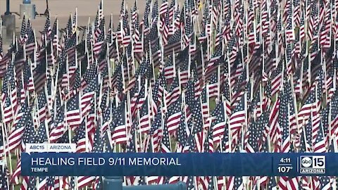 Memorial set at Tempe Healing Field honoring 9/11 victims