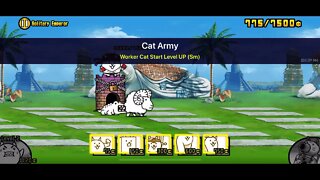 The Battle Cats - Street Fighter (Easy) - Solitary Emperor