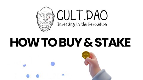 How To Buy & Stake Cult Dao Tokens - $CULT