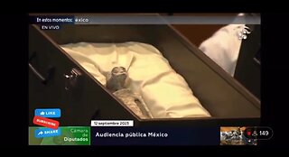 'Non Human' Corpses Revealed To Congress in Mexico