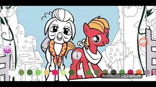 Let's Paint the Apple family! / MLP: Color by Magic