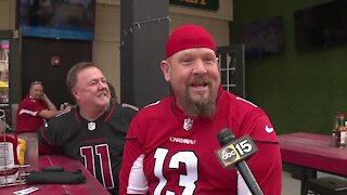 Fans gear up for Cardinals game day against the Rams