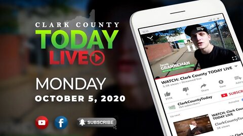 WATCH: Clark County TODAY LIVE • Monday, October 5, 2020