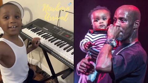 DMX Son Exodus Surprised Mom Desiree Goes Live While He's Playing The Piano! 🎹