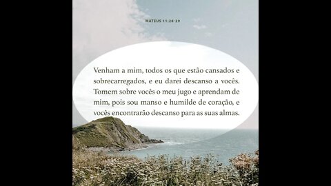 Descanso para o Cansado. #diogorufati #versiculododia #reflexão #jesus #metanoia #palavra #palavra