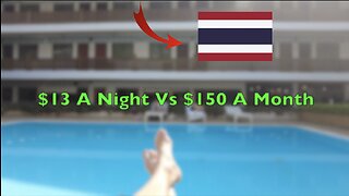 🇹🇭 $13 A Night Hotel Vs $150 A Month House In Chiang Mai #travelvlog #nomad