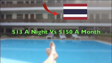 🇹🇭 $13 A Night Hotel Vs $150 A Month House In Chiang Mai #travelvlog #nomad