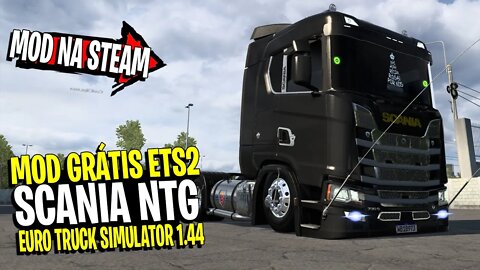 ▶️SAIU SCANIA NTG NA STEAM EURO TRUCK SIMULATOR 2 1.44