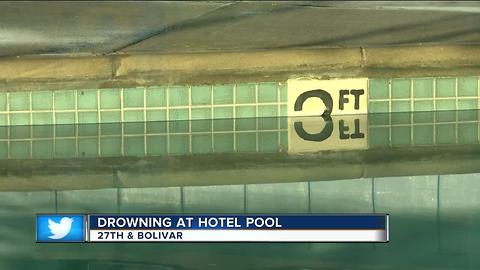 Milwaukee Fire Department responds to drowning at hotel pool, victim dies at hospital