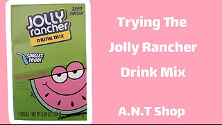 Trying Jolly Rancher Drink Mix