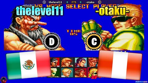 Art of Fighting (thelevel11 Vs. -otaku-) [Mexico Vs. Peru]