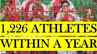 A year of athletes collapsing – 1,226 sports related incidences - to Dec 2022